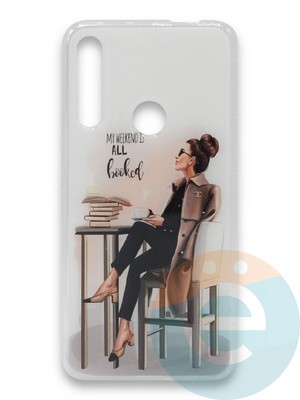 Накладка силиконовая Girl Style для Huawei P Smart Z/Y9 Prime All Booked - фото 37339
