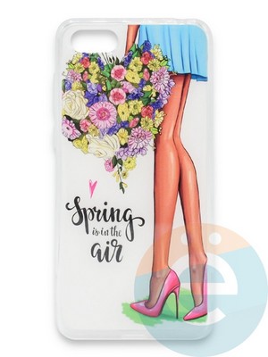 Накладка силиконовая Girl Style для Huawei Honor 7A/Y5 2018 Spring Air - фото 37366