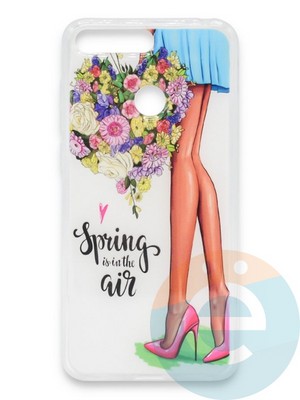 Накладка силиконовая Girl Style для Huawei Honor 7A Pro/Y6 2018 Spring Air - фото 37375