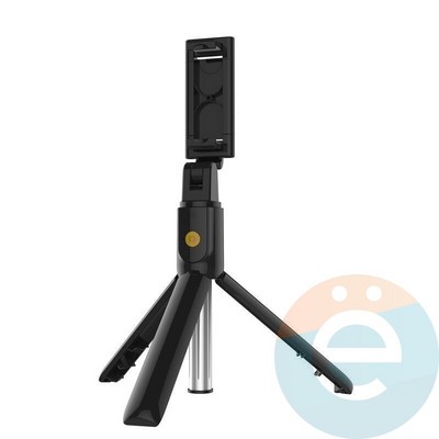 Монопод K07 bluetooth c треногой черный - фото 37866