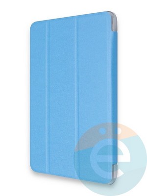 Чехол-книжка пластиковый для планшета Apple iPad 10.2 голубой - фото 38146