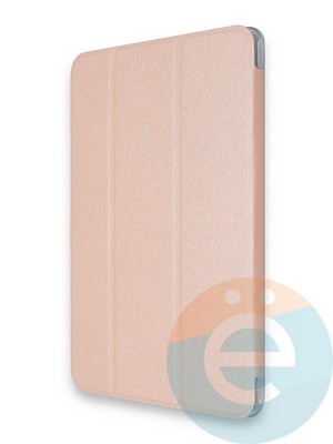Чехол-книжка пластиковый для планшета Samsung Galaxy Tab A 8.0 T380/T385 розово-золотистый - фото 38204