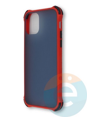 Накладка пластиковая матовая с усиленными углами для Apple Iphone 11 Pro красная - фото 38384