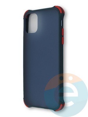 Накладка пластиковая матовая с усиленными углами для Apple Iphone 11 зеленая - фото 38388