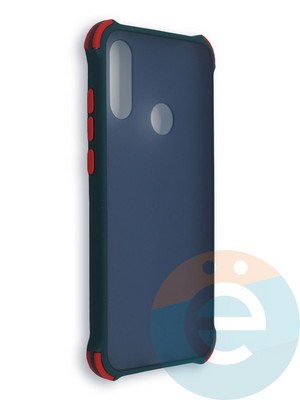 Накладка пластиковая матовая с усиленными углами для Huawei Honor 8A/Y6 2019 зеленая - фото 38403