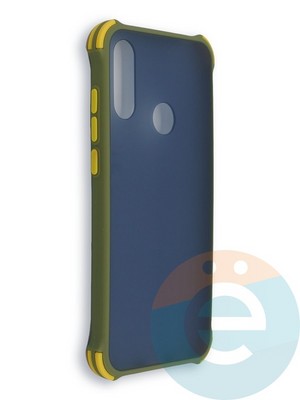 Накладка пластиковая матовая с усиленными углами для Huawei Honor 8A/Y6 2019 хаки - фото 38406