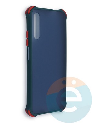 Накладка пластиковая матовая с усиленными углами для Huawei Y9S зеленая - фото 38408