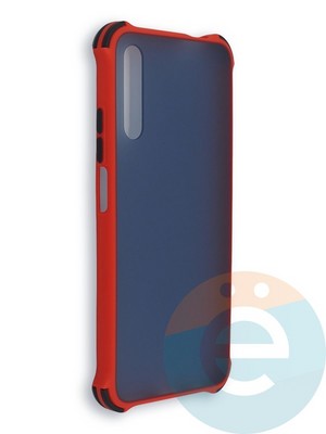 Накладка пластиковая матовая с усиленными углами для Huawei Y9S красная - фото 38410