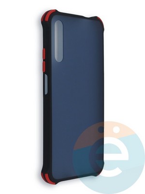 Накладка пластиковая матовая с усиленными углами для Huawei Y9S черная - фото 38412