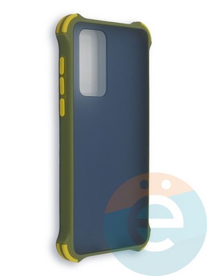 Накладка пластиковая матовая с усиленными углами для Huawei P40 хаки - фото 38431