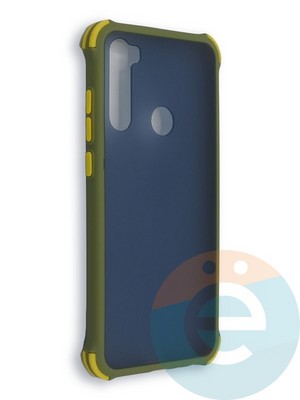 Накладка пластиковая матовая с усиленными углами для Xiaomi Redmi Note 8T хаки - фото 38487