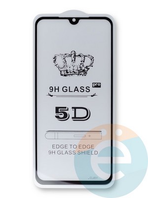 Защитное стекло 9D с полной проклейкой на Xiaomi Mi 9 SE черное - фото 38758