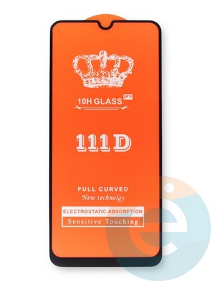 Защитное стекло 9D с полной проклейкой на Samsung Galaxy A31 черное - фото 38767