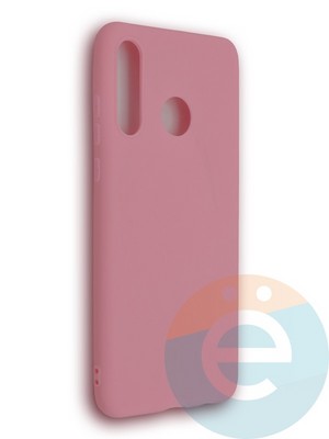 Накладка силиконовая Soft Touch ультратонкая для Huawei Honor 20s розовая - фото 39149
