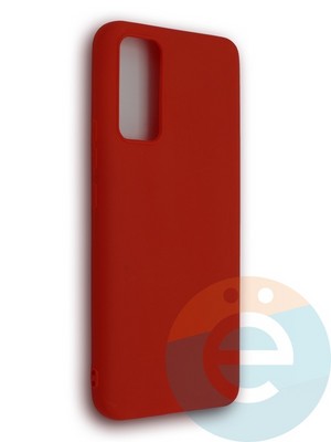 Накладка силиконовая Soft Touch ультратонкая для Huawei Honor 30 Pro красная - фото 39152