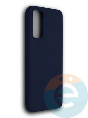 Накладка силиконовая Soft Touch ультратонкая для Huawei Honor 30 Pro синяя - фото 39154