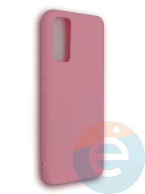Накладка силиконовая Soft Touch ультратонкая для Huawei Honor 30 розовая - фото 39156