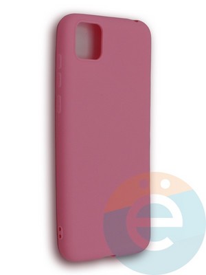 Накладка силиконовая Soft Touch ультратонкая для Huawei Honor 9S/Y5P розовая - фото 39179