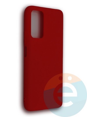 Накладка силиконовая Soft Touch ультратонкая для Huawei Honor X10 красная - фото 39182