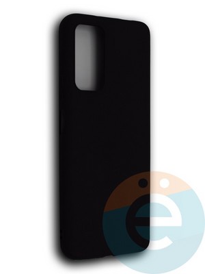Накладка силиконовая Soft Touch ультратонкая для Huawei Honor X10 черная - фото 39185