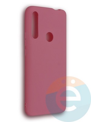 Накладка силиконовая Soft Touch ультратонкая для Huawei P Smart Z/Honor 9X/9X Premium розовая - фото 39196