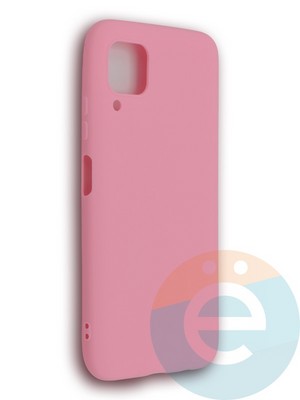Накладка силиконовая Soft Touch ультратонкая для Huawei P40 Lite/Nova 6SE/Nova7i розовая - фото 39204