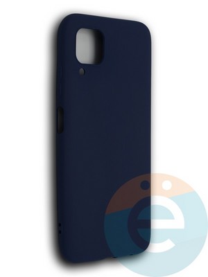 Накладка силиконовая Soft Touch ультратонкая для Huawei P40 Lite/Nova 6SE/Nova7i синяя - фото 39205