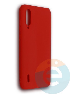 Накладка силиконовая Soft Touch ультратонкая для Xiaomi Mi A3 Lite красная - фото 39297