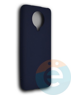 Накладка силиконовая Soft Touch ультратонкая для Xiaomi Redmi K30 Pro синяя - фото 39321