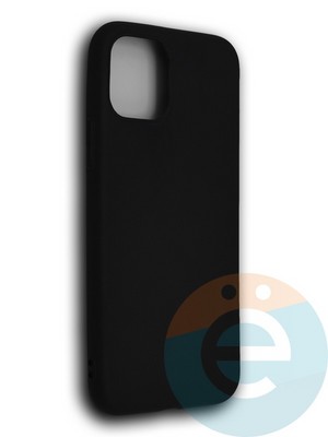 Накладка силиконовая Soft Touch ультратонкая для Apple iPhone 11 Pro черная - фото 39340