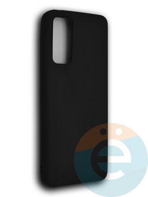 Накладка силиконовая Soft Touch ультратонкая для Huawei Honor 30 Pro черная - фото 39342