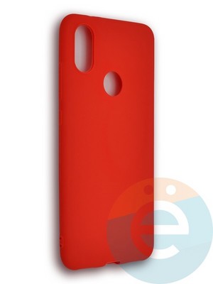 Накладка силиконовая Soft Touch ультратонкая для Xiaomi Mi 6X/A2 красная - фото 39419