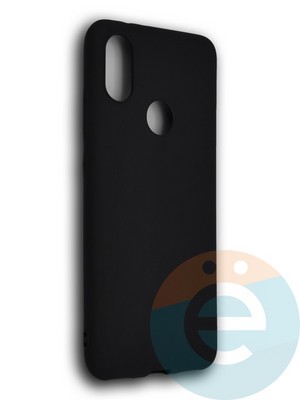 Накладка силиконовая Soft Touch ультратонкая для Xiaomi Mi 6X/A2 черная - фото 39422