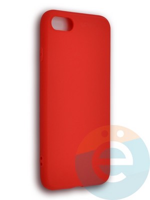 Накладка силиконовая Soft Touch ультратонкая для Apple iPhone 7/8 красная - фото 39466