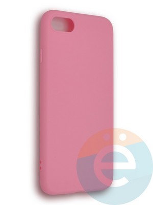 Накладка силиконовая Soft Touch ультратонкая для Apple iPhone 7/8 розовая - фото 39467