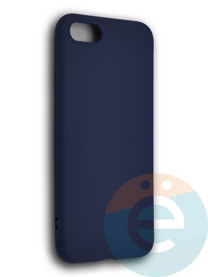 Накладка силиконовая Soft Touch ультратонкая для Apple iPhone 7/8 синяя - фото 39468