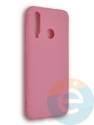 Накладка силиконовая Soft Touch ультратонкая для Huawei Nova 4 розовая - фото 39538