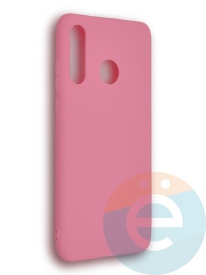 Накладка силиконовая Soft Touch ультратонкая для Huawei P 30 Lite розовая - фото 39554