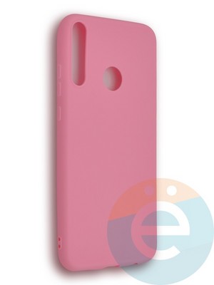 Накладка силиконовая Soft Touch ультратонкая для Huawei Honor Y7P 2020/Honor Play 3 розовая - фото 39596