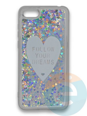 Накладка силиконовая переливашка на Huawei Honor Y5 2018/Honor 7A Dreams - фото 39722