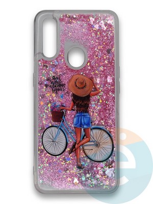 Накладка силиконовая переливашка на Oppo A31 Girl - фото 39775