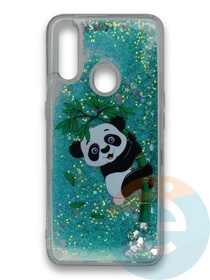 Накладка силиконовая переливашка на Oppo A31 Панда - фото 39780