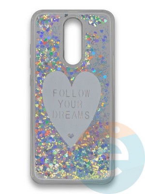 Накладка силиконовая переливашка на Xiaomi REDMI 8/8A Dreams - фото 39832