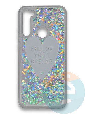 Накладка силиконовая переливашка на Xiaomi REDMI NOTE 8T Dreams - фото 39842