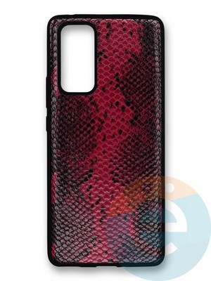 Накладка силиконовая Pitone для Huawei Honor 30 Pro бордовая - фото 39985