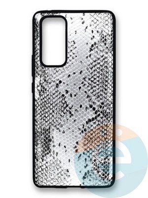 Накладка силиконовая Pitone для Huawei Honor 30 Pro серебристая - фото 39988