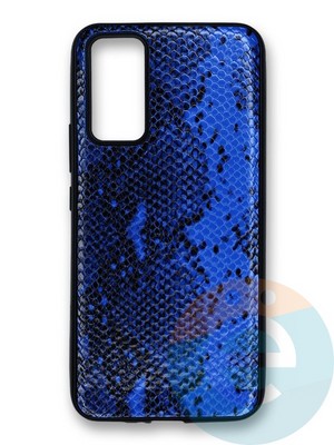 Накладка силиконовая Pitone для Huawei Honor 30 синяя - фото 39995