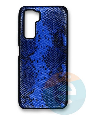 Накладка силиконовая Pitone для Huawei Honor 30S синяя - фото 40001