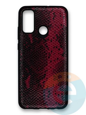 Накладка силиконовая Pitone для Huawei P Smart 2020 бордовая - фото 40007