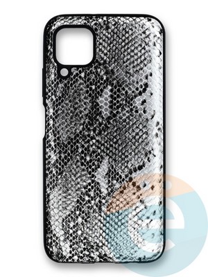 Накладка силиконовая Pitone для Huawei P40 Lite/Nova 6SE/Nova 7i серебристая - фото 40020